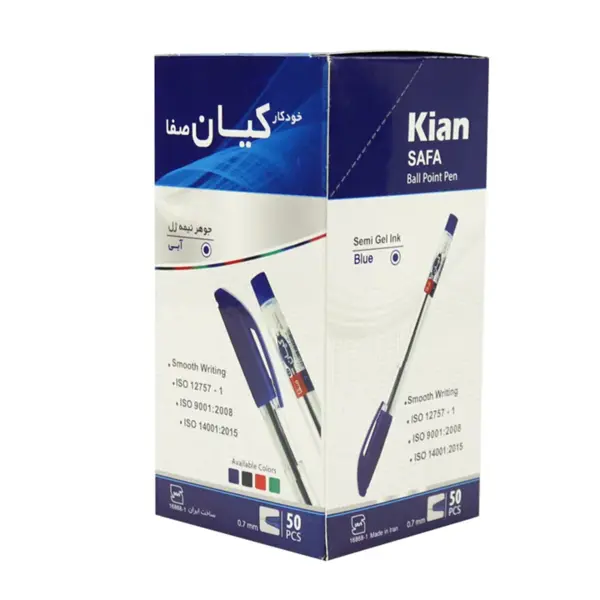 خودکار کیان نوک 0.7  میل  بسته 50 عددی