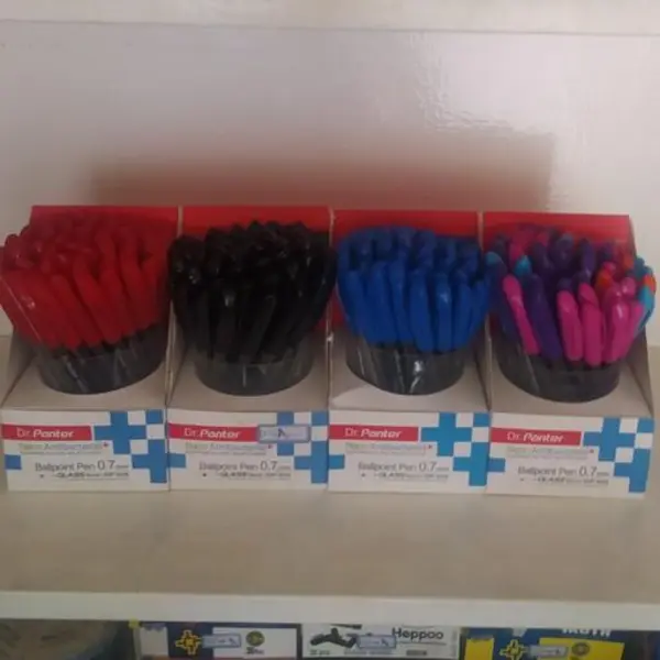 خودکار فوق روان نانو انتی باکتریال آبی دکتر پنتر 0.7MM کد DP105