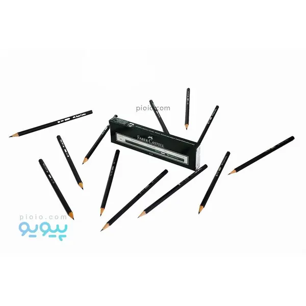 مداد مشکی فابر کاستل کد 111100 - بسته 12 عددی