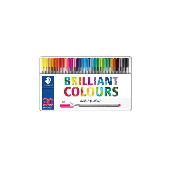 روان نویس 30 رنگ استدلر مدل Triplus Brilliant Colours کد 334 M30 روان نویس 30 رنگ استدلر مدل Triplus Brilliant Colours کد 334 M30