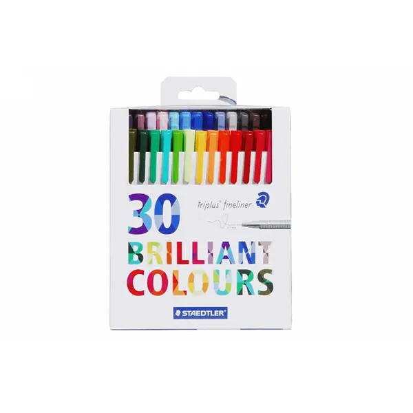 روان نویس 30 رنگ استدلر مدل Triplus Brilliant Colours کد 334 M30