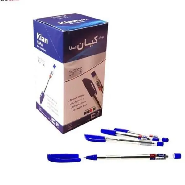 خودکار کیان آبی 0/7 بسته 50 عددی جعبه مقوایی