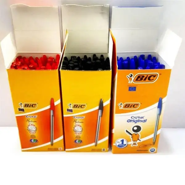 خودکار بیک مدل Cristal Medium بسته 50 عددی