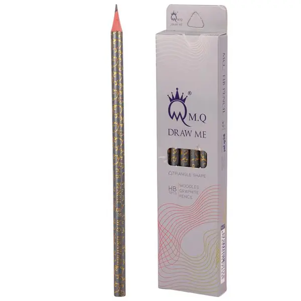 مداد مشکی ام کیو M.Q H-17 بسته 12 عددی