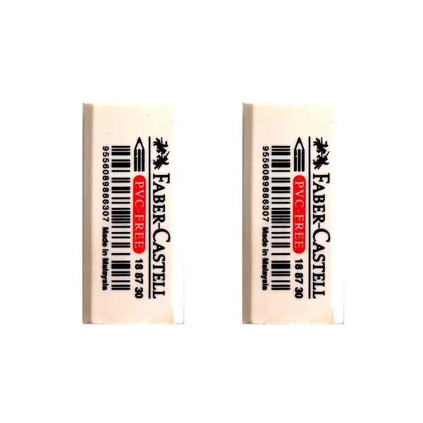 پاک کن فابر کاستل مدل PVC بسته 2 عددی