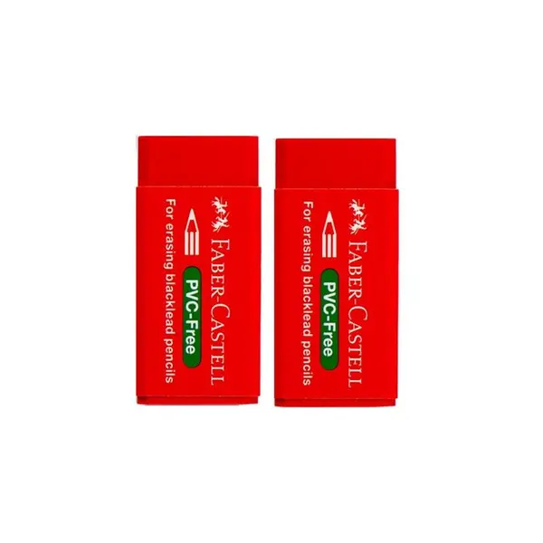 پاک کن فابر کاستل مدل PVC بسته 2 عددی