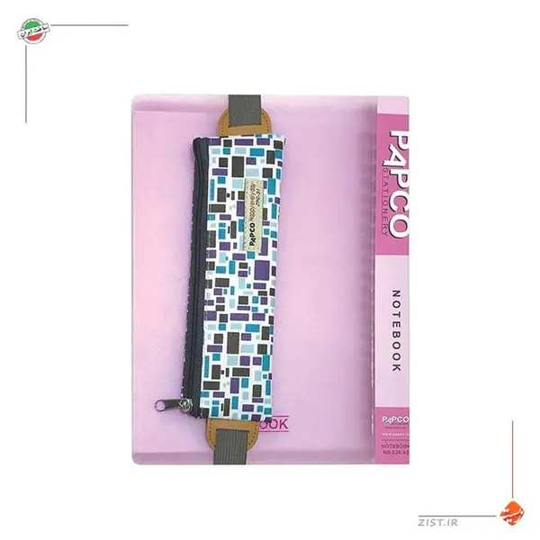 جامدادی زیپی کش دار همراه پاپکو مدل ZPC-31