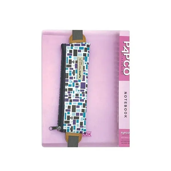 جامدادی زیپی کش دار همراه پاپکو مدل ZPC-31