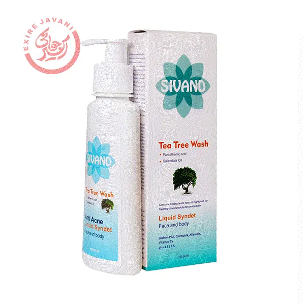 پن مایع تی تری سیوند tea tree wash حجم 150 میل