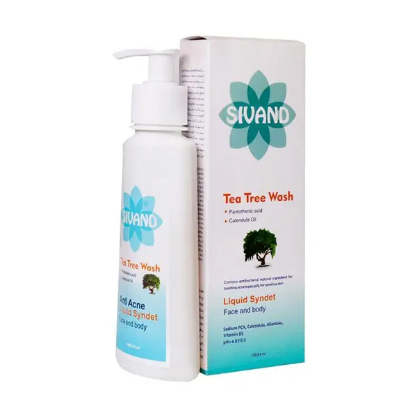 پن مایع تی تری سیوند tea tree wash حجم 150 میل