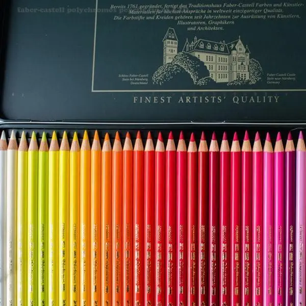 مداد رنگی 120 رنگ فابر کاستل مدل Polychromos - 4