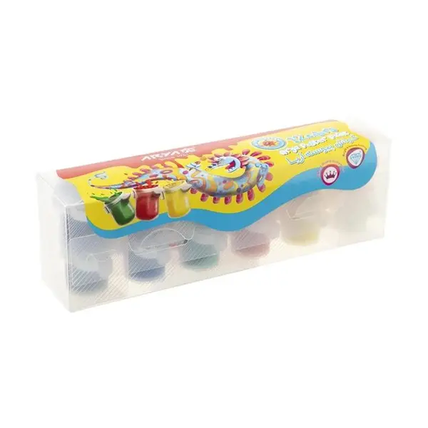 گواش 12 رنگ آریا مدل طلقی مجموعه 10 عددی - 2