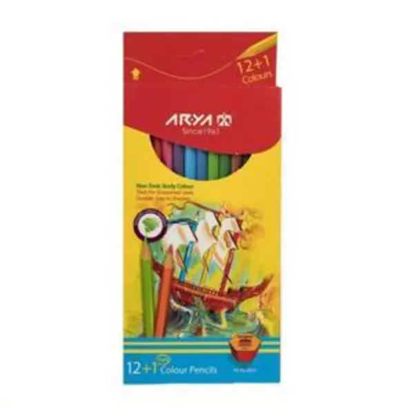مداد رنگی 12 رنگ آریا مدل 3016 - 6
