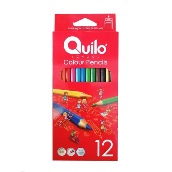 مداد رنگی 12 رنگ کوییلو کد 634003