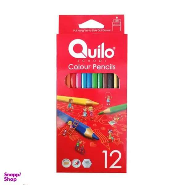 مداد رنگی 12 رنگ کوییلو کد 634003