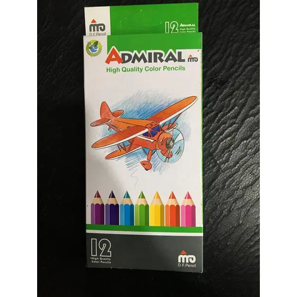 مداد رنگی 12 رنگ مدل ADMIRAL 761C