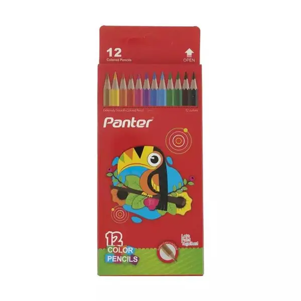 مداد رنگی 12 رنگ پنتر مدل pcp101 - 2