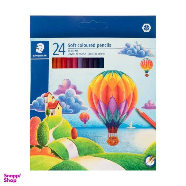 مداد رنگی 24 رنگ استدلر مدل 143C24LJ