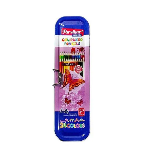 مداد رنگی 24 رنگ پارسی کار مدل JM-865-24 - 5