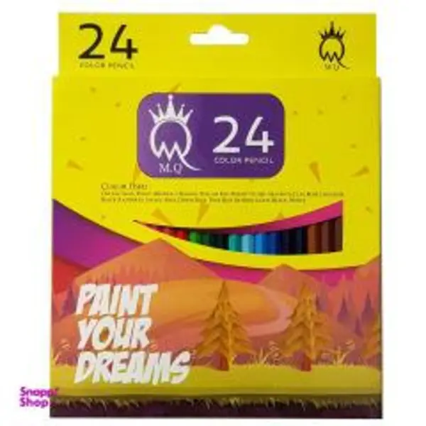 مداد رنگی 24 رنگ ام کیو مدل M.Q.24 - 3