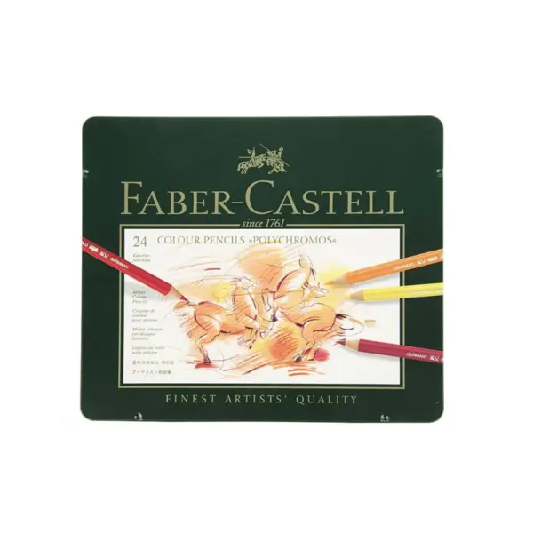 مداد رنگی 24 رنگ فابر کاستل مدل Polychromos