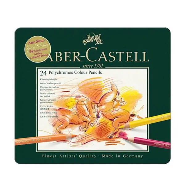 مداد رنگی 24 رنگ فابر کاستل مدل Polychromos