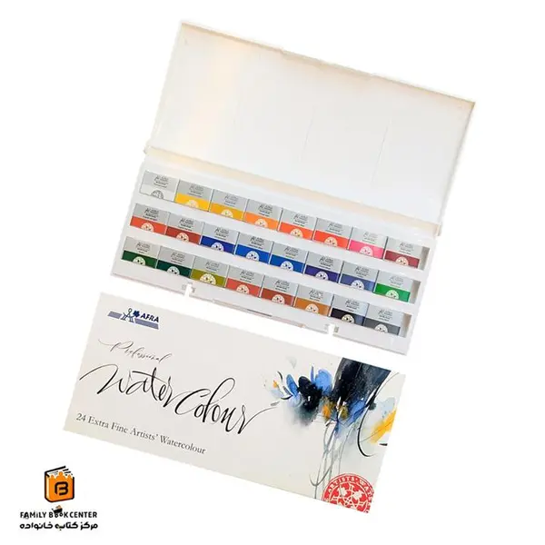 آبرنگ 24 رنگ افرا مدل  Whole Pans - 4