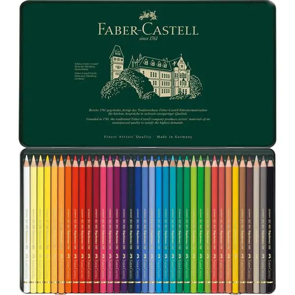 مداد رنگی 36 رنگ فابر کاستل مدل Polychromos - 2