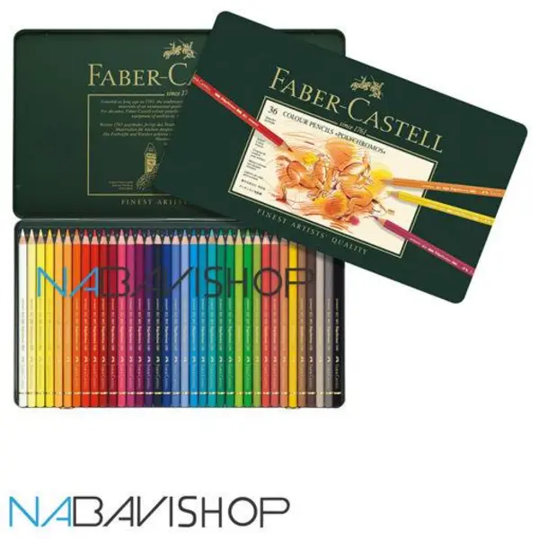 مداد رنگی 36 رنگ فابر کاستل مدل Polychromos - 3