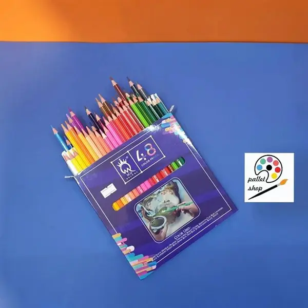 مداد رنگی 48 رنگ ام کیو مدل 00048G