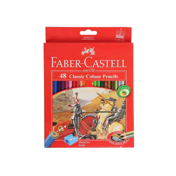 مداد رنگی 48 رنگ فابر کاستل مدل classic 115858 - 6