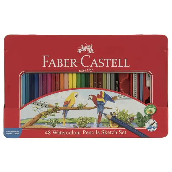 مداد رنگی 48 رنگ فابر کاستل مدل Classic Colour Sketch 115849 - 4