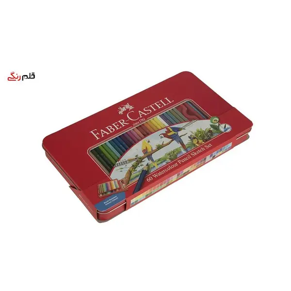 مداد رنگی 60 رنگ فابر کاستل مدل Classic Colour Sketch 115893