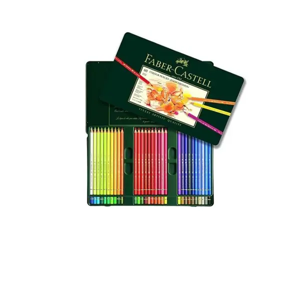 مداد رنگی 60 رنگ فابر کاستل مدل Polychromos - 6