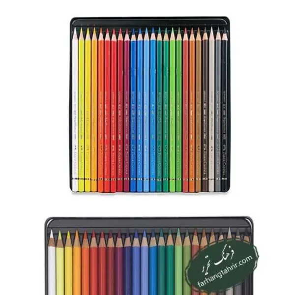 مداد رنگی 60 رنگ فابر کاستل مدل Polychromos - 3