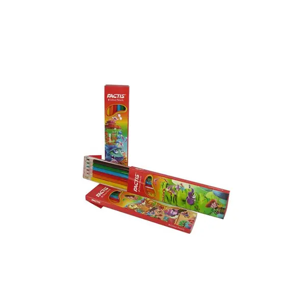 مداد رنگی 6 رنگ فکتیس مدل SMOOTH