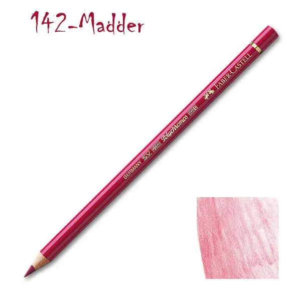مداد رنگی پلی کروم فابر کاستل Madder 142 - 6