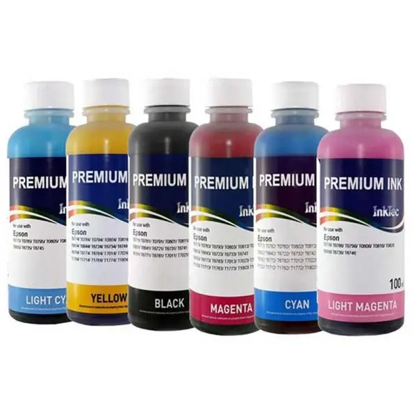 جوهر 100 سی سی اینک تک کره ای اپسون InkTec epson 4 رنگ