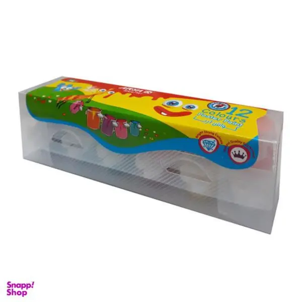 گواش 12 رنگ آریا مدل 4015 کد 128