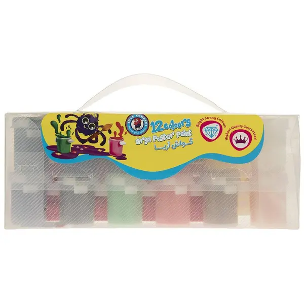 گواش 12 رنگ آریا کد 4016