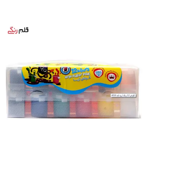 گواش 12 رنگ آریا کد 4016