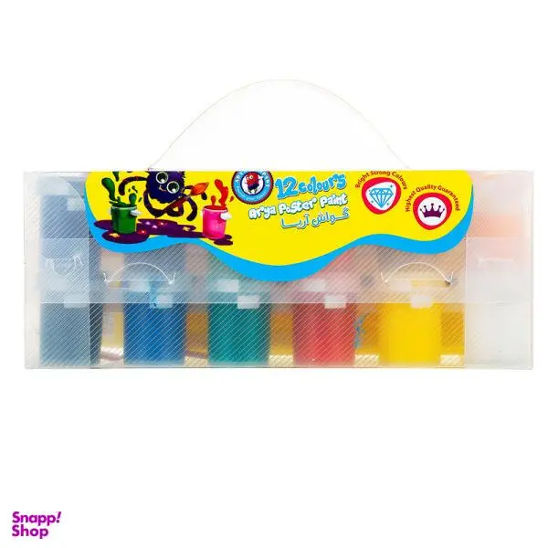 گواش 12 رنگ آریا مدل 4016 کد 103894