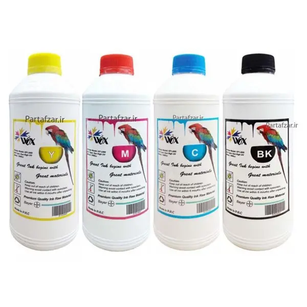 جوهر یک لیتری  وکس اپسون سری 4 رنگ