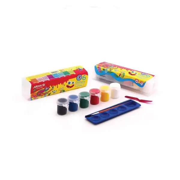 گواش 6 رنگ آریا مدل 4027