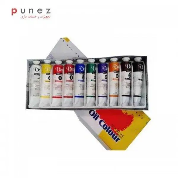 رنگ روغن وستا ست 10 عددی کد 10 حجم 37 میلی لیتر