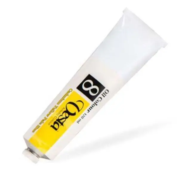 رنگ روغن 120 میل وستا Vesta کد 8 Cadmium Yellow Pale Hue