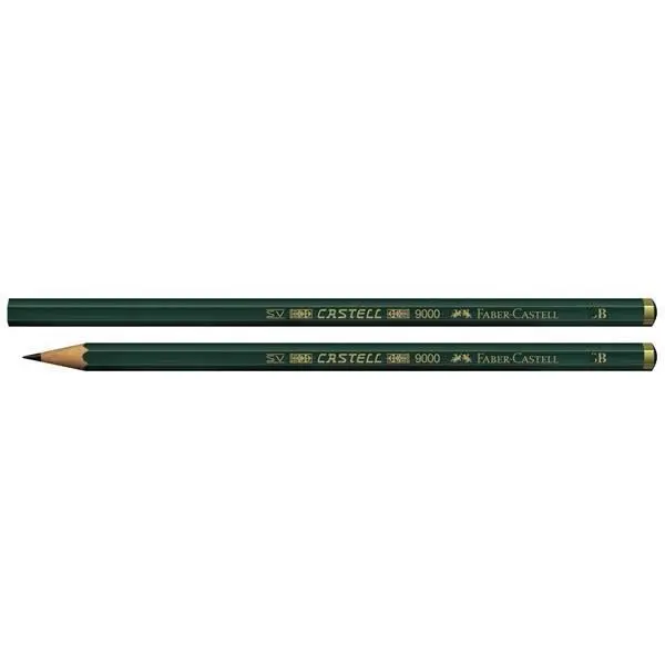 مداد طراحی 5B مدل Castell 9000 برند فابر کاستل Faber Castell