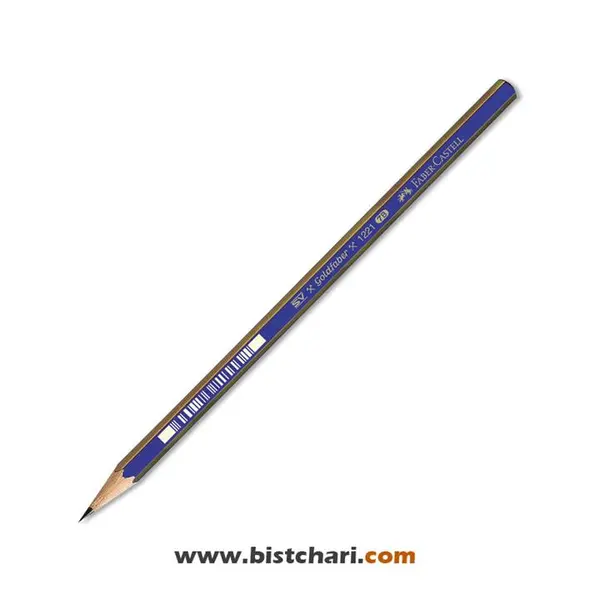 مداد طراحی 7B مدل گلد فابر Goldfaber برند فابر کاستل Faber Castell