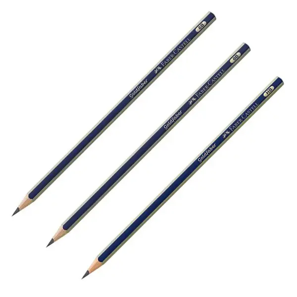 مداد طراحی فابر کاستل مدل 8B - 6B - HB مجموعه 3 عددی