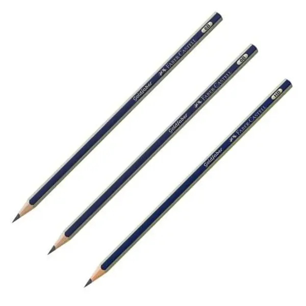 مداد طراحی فابر کاستل مدل 8B - 6B - HB مجموعه 3 عددی